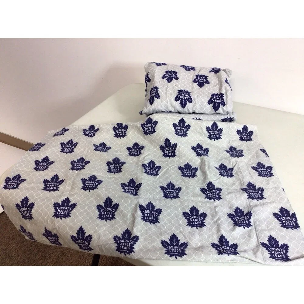NHL Hockey Toronto Maple Leafs Twin Sheet Set